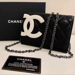 Chanel Wallet Cambon WOC Quilted Leather